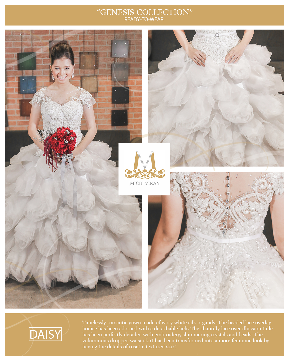 Khloe - RoyAnne Camillia Couture- Bridal Gowns and Gown rentals in  ManilaRoyAnne Camillia Couture- Bridal Gowns and Gown rentals in Manila